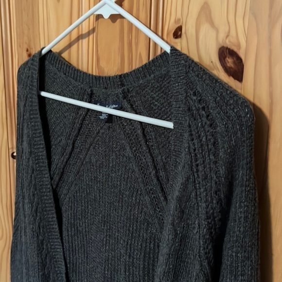 AMERICAN Eagle Outfitters Gray Cardigan - Picture 2 of 10